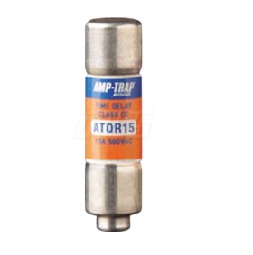 ATQR-15 - 15 Amp Time Delay Fuse With End Nipple;Series Class CC Voltage