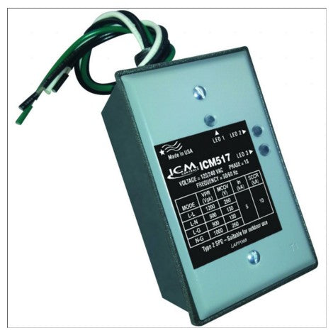 ICM517 - Single Phase Surge Protective Device with metal NEMA Type 3r Rated encl