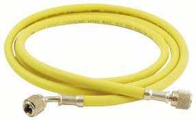 H3SMBEY - Uniweld Yellow Barrier Hose W/45 Degree Bend
