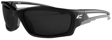 TSK236 - Edge Kazbek Safety Glasses: Black frames