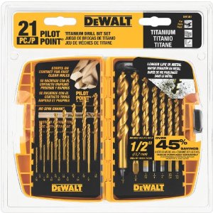 DW1956 - Pilot Point Drill Bit Set