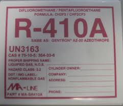 4410 - R410a Labels: Package of 10