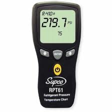RPT61 - Digital Refrigerant Pressure & Temp Chart