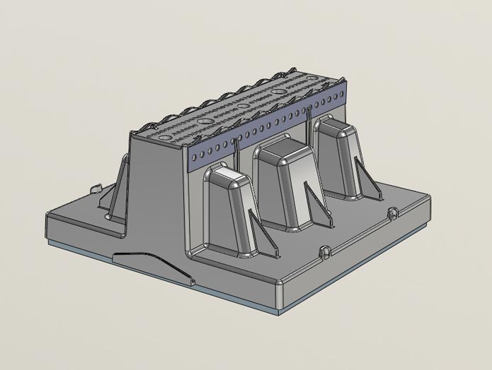 RTB-01 - Adjustable Rooftop Pipe Support