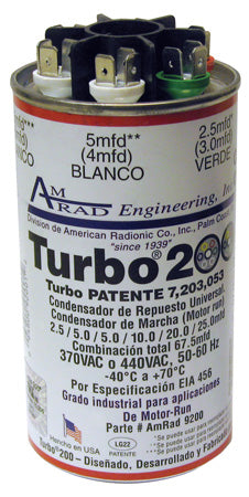 TURBO200 - Multi-Value Capacitor;2.5