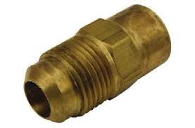 US3-66 - Brass Flare Male To Solder Adapter